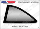 ポリカーボネート ウインドウキット｜ホンダ Civic EK /EJ6/7/8 - Coupe