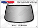 ポリカーボネート ウインドウキット｜ホンダ Civic EK /EJ6/7/8 - Coupe