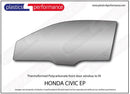 ポリカーボネート ウインドウキット｜ホンダ Civic EP - 3dr Hatchback