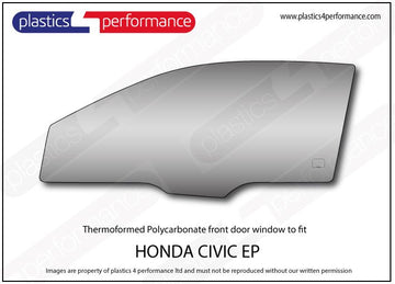 ポリカーボネート ウインドウキット｜ホンダ Civic EP - 3dr Hatchback