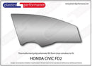 ポリカーボネート 右フロントドアウインドウ｜ホンダ Civic Type R FD2 - Sedan