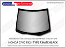 ポリカーボネート フロントウインドスクリーン｜Honda Civic Type R FK2 - 5dr Hatchback