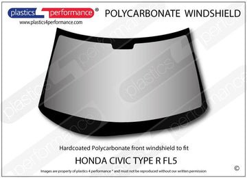 ポリカーボネート フロントウインドスクリーン｜ホンダ Civic Type R FL5