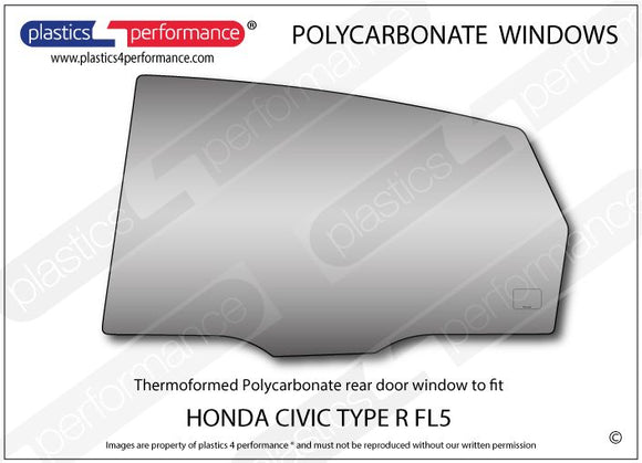 ポリカーボネート ウインドウキット｜ホンダ Civic Type R FL5