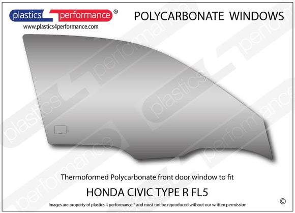 ポリカーボネート ウインドウキット｜ホンダ Civic Type R FL5