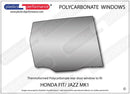 ポリカーボネート ウインドウキット｜ホンダ Fit/ Jazz MK1 GD/ GE