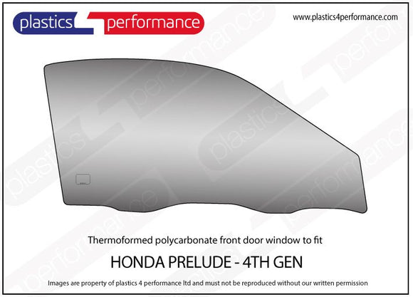 ポリカーボネート ウインドウキット｜ホンダ Prelude - 4th Generation