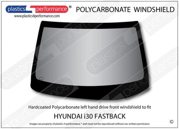 i30 MK3 PD (N Performance) - 5dr Fastback ポリカーボネート フロントウインドスクリーン｜Hyundai i30 MK3 PD (N Performance) - 5dr Fastback 写真2