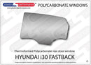 i30 MK3 PD (N Performance) - 5dr Fastback ポリカーボネート ウインドウキット｜Hyundai i30 MK3 PD (N Performance) - 5dr Fastback 写真3