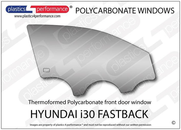i30 MK3 PD (N Performance) - 5dr Fastback ポリカーボネート ウインドウキット｜Hyundai i30 MK3 PD (N Performance) - 5dr Fastback 写真6