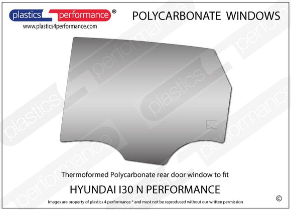 i30 MK3 PD (N Performance) - 5dr Hatchback ポリカーボネート ウインドウキット｜Hyundai i30 MK3 PD (N Performance) - 5dr Hatchback 写真3