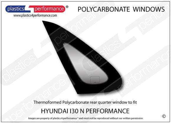 i30 MK3 PD (N Performance) - 5dr Hatchback ポリカーボネート ウインドウキット｜Hyundai i30 MK3 PD (N Performance) - 5dr Hatchback 写真4