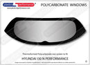 i30 MK3 PD (N Performance) - 5dr Hatchback ポリカーボネート ウインドウキット｜Hyundai i30 MK3 PD (N Performance) - 5dr Hatchback 写真5
