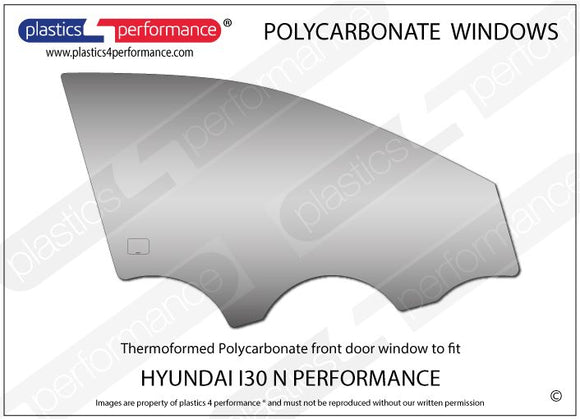 i30 MK3 PD (N Performance) - 5dr Hatchback ポリカーボネート ウインドウキット｜Hyundai i30 MK3 PD (N Performance) - 5dr Hatchback 写真6