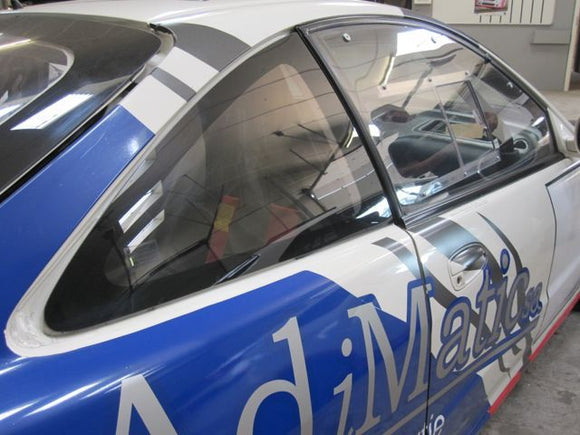 ポリカーボネート 右リアクォーターウインドウ｜ホンダ Integra DC2 - 3dr Liftback