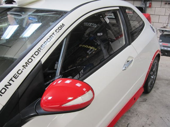 ポリカーボネート 左フロントドアウインドウ｜ホンダ Civic FN - 3dr Hatchback
