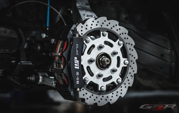 T1 Race Development GT1R スモール フロントブレーキキット（WP Pro Brakes 6ポット 345mm R35 GT-R）