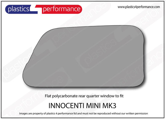 ポリカーボネート ウインドウキット｜Innocenti Mini Cooper MK3 onwards