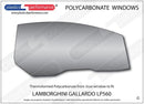 ポリカーボネート ウインドウキット｜Lamborghini Gallardo LP560