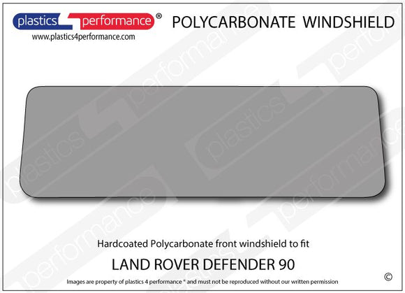 ポリカーボネート フロントウインドスクリーン｜Land Rover Defender 90