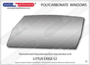 ポリカーボネート サイドウィンドウ（ドア）｜Lotus Exige S2-1