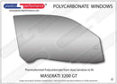 ポリカーボネート ウインドウキット｜Maserati 3200 -4200 GT