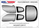 ポリカーボネート ウインドウキット｜Maserati 3200 -4200 GT