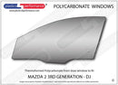 ポリカーボネート ウインドウキット｜マツダ Mazda2 3rd Generation DJ