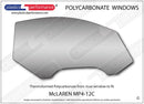 ポリカーボネート ウインドウキット｜McLaren MP4-12C