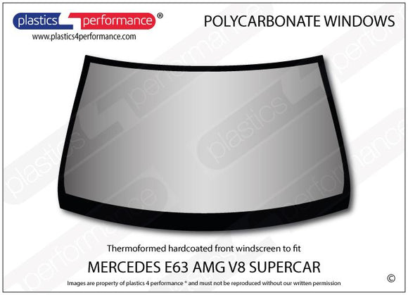 ポリカーボネート フロントウインドスクリーン｜Mercedes-Benz Mercedes Erebus AMG E63 V8 Supercar