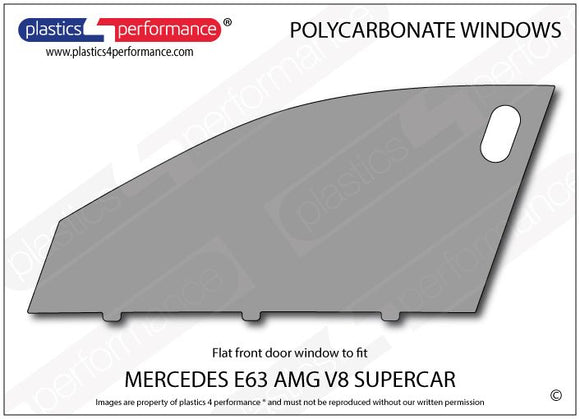 ポリカーボネート ウインドウキット｜Mercedes-Benz Mercedes Erebus AMG E63 V8 Supercar
