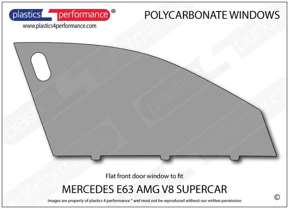 ポリカーボネート ウインドウキット｜Mercedes-Benz Mercedes Erebus AMG E63 V8 Supercar