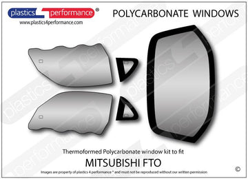 ポリカーボネート ウインドウキット｜三菱 FTO
