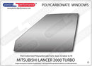 ポリカーボネート ウインドウキット｜三菱 Lancer 2000 Turbo
