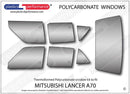 ポリカーボネート ウインドウキット｜三菱 Lancer A70