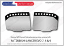 ポリカーボネート ウインドウキット｜三菱 Lancer Evo 7