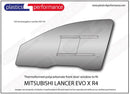 ポリカーボネート ウインドウキット｜三菱 Lancer Evo X (10) R4
