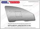 ポリカーボネート ウインドウキット｜三菱 Lancer Evo X (10) R4