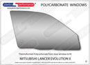 ポリカーボネート ウインドウキット｜三菱 Lancer Evo 2