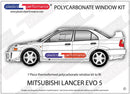 ポリカーボネート ウインドウキット｜三菱 Lancer Evo 5