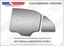 ポリカーボネート ウインドウキット｜三菱 Lancer Evo 5