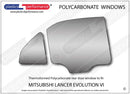 ポリカーボネート ウインドウキット｜三菱 Lancer Evo 6