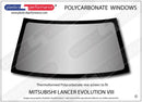 ポリカーボネート ウインドウキット｜三菱 Lancer Evo 8