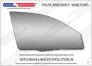 ポリカーボネート ウインドウキット｜三菱 Lancer Evo 9