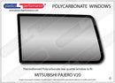 ポリカーボネート ウインドウキット｜三菱 Pajero V20 - 3dr