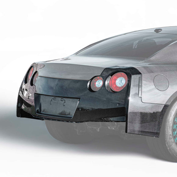 T1 Race Development R35 GT-R カーボン リアバンパー