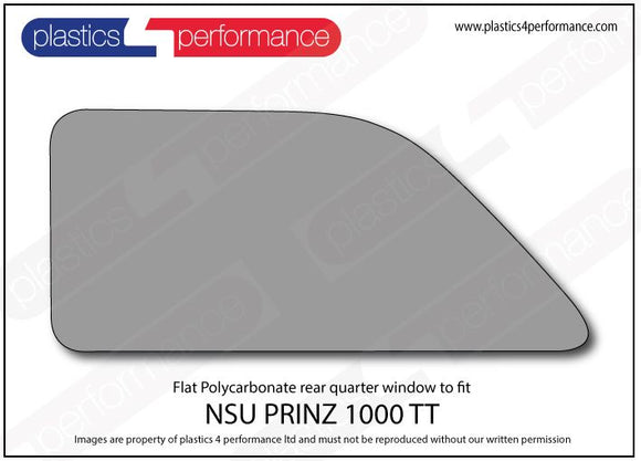 ポリカーボネート ウインドウキット｜NSU Prinz 1000 TT