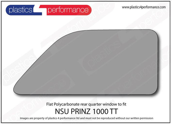 ポリカーボネート ウインドウキット｜NSU Prinz 1000 TT