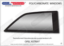 ポリカーボネート ウインドウキット｜Opel Astra F - 3dr Hatchback
