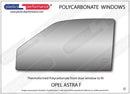 ポリカーボネート ウインドウキット｜Opel Astra F - 3dr Hatchback